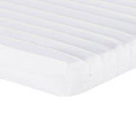 ZNTS Foam Mattresses 2 pcs White 90x190 cm 7-Zone Hardness 20 ILD 356362