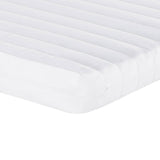 ZNTS Foam Mattresses 2 pcs White 90x190 cm 7-Zone Hardness 20 ILD 356362