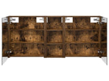 Bathroom Cabinet Set 3 pcs 100 x 10.5 x 60.5 cm Engineered wood 3403700