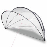 Pool Dome Folding Manual Transparent 472 x 460 x 229 cm PVC 42001119