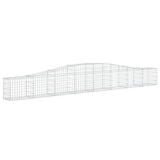 Arched Gabion Basket 400x30x40/60 cm Galvanised Iron 153402