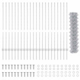 Fence and Post Silver 1.2 x 25 m Steel 3336308