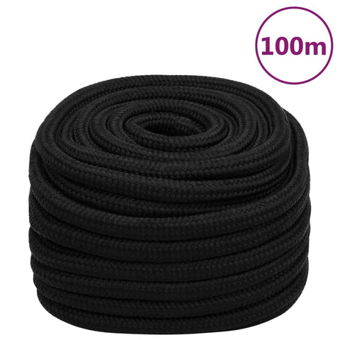 Work Rope Black 20 mm 100 m Polyester 152842