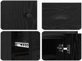 Highboard Black Oak 70 x 35.5 x 67.5 cm Engineered Wood 881419
