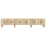 TV Cabinet Sonoma Oak 147 x 34.5 x 30 cm Engineered Wood 894247