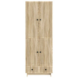 Cabinet Set 2 pcs Sonoma Oak 66 x 34.5 x 95 cm Engineered Wood 3416351