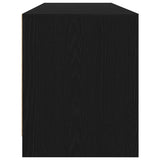 TV Cabinet Black Oak 188.5x41x50 cm Engineered Wood 3328418