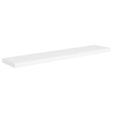 Floating Wall Shelves 2 pcs White 120x23.5x3.8 cm MDF 323821