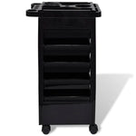 Hair Salon Plastic Trolley with Wheels 110104
