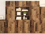 Storage Cabinet Old Wood 80 x 42.5 x 225 cm Engineered Wood 3402818