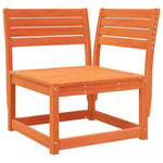 5 Piece Garden Sofa Set Wax Brown Solid Wood Pine 3216957