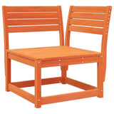 5 Piece Garden Sofa Set Wax Brown Solid Wood Pine 3216957