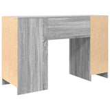 Desk Grey Sonoma 120x42x76 cm Engineered Wood 861819