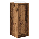Shoe Cabinet Old Wood 29.5x34x76 cm Engineered Wood 861866