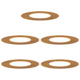 suitable for Flat Tree Rings 5 pcs Brown 40 / 70 cm 873689