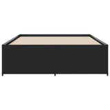 Bed Frame without Mattress Black 140x190 cm 3279897