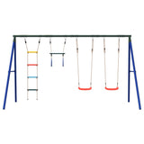 Outdoor Swing Set with Swings. Trapeze. Ladder 3283625