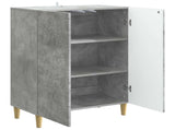 Sideboard Concrete Grey 66 x 34.5 x 90 cm Engineered Wood 895048
