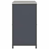 Kitchen Storage HATTEM Anthracite 90 x 50 x 92 cm Steel 874984