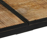Bar Table 150x55x107 cm Solid Rough Wood Mango 358937