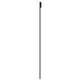 151014 Sliding Door ESG Glass and Aluminium 76x205 cm Black