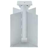 In-Ground Parasol Base Silver 27.5x27.5x45 cm Steel 4003368