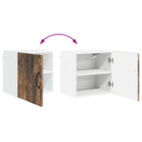 Wall Cabinet PORTO Smoked Oak 40 x 31 x 40 cm Engineered Wood 885235