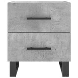 Bedside Cabinets 2 pcs Concrete Grey 40x35x47.5 cm Engineered Wood 827365