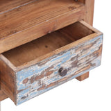 Bedside Cabinet 41x30x50 cm Solid Mahogany Wood 283926