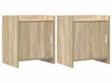 Bedside Tables 2 pcs Sonoma Oak 40 x 30 x 60 cm Engineered Wood 8011016