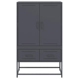 Highboard Anthracite 68x39x111.5 cm Steel 846610