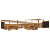 Outdoor Sofa Set 8 pcs Natural 3383642