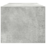 TV Cabinet Concrete Grey 80x31x25.5 cm Engineered Wood 861514