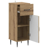 Bathroom Storage Cainet HAARLEM Artisan Oak 30 x 31 x 80 cm 896834