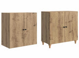 Cabinet Set 2 pcs 66 x 34.5 x 90 cm Engineered Wood 3416447