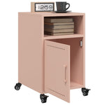 ZNTS Bedside Cabinets 2 pcs Pink 36x39x59 cm Steel 846719