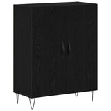 Highboard Black Oak 69.5 x 34 x 180 cm Engineered Wood 3416140