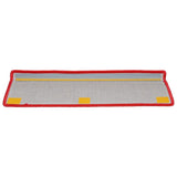 Stair Mats 20 pcs 65x21x4 cm Red Rectangular Edge 3365857