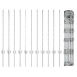 Wild Fence with Posts 25 x 0.8 m 3337115