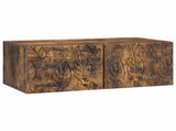 Wall-Mounted TV Cabinet 78.5 x 41 x 30 cm Smoked Oak 898860