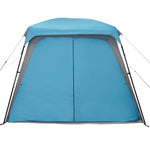 ZNTS Camping Tent with Porch Dome 5-Person Blue Waterproof 4009582