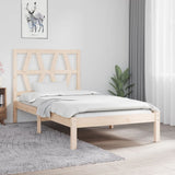 3103983 Bed Frame without Mattress Solid Wood 90x200 cm