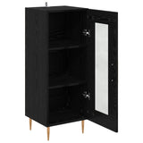 Sideboard Black oak 34 x 34.5 x 90 cm Engineered wood 881590