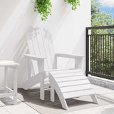 Adirondack Chair White 82 x 74 x 92 cm HDPE 42006629