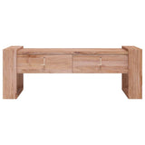 287892 Coffee Table 110x60x40 cm Solid Teak Wood