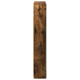 Bathroom Mirror Cabinet Smoked Oak 40 x 10.5 x 60.5 cm 889027