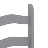 3 Piece Dining Set PANAMA Grey Solid Wood Pine 3345195