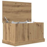 Storage Box Artisan Oak 70x40x38 cm Engineered Wood 857162