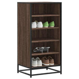 Shoe Rack Brown Oak 48x38x97.5 cm Engineered Wood 849208