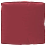 Pallet Cushion Set 2 pcs Wine red 80 x 80 x 12 cm Oxford fabric 3329075